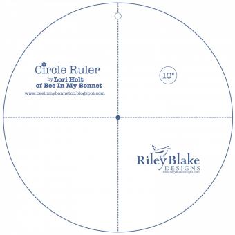 Lori Holt Circle Ruler 10'' 