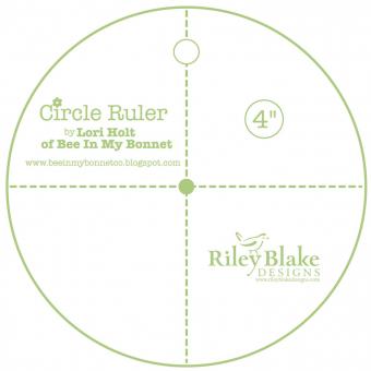 Lori Holt Circle Ruler 4'' 