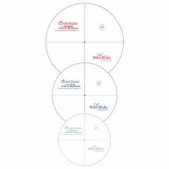 Lori Holt Circle Ruler Set 8'' , 10'' And 12'' Sizes 