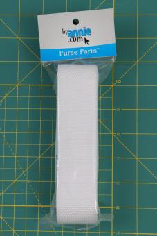 Strapping- 1-1/2in x 3 yd-white 