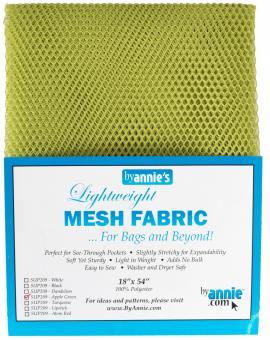 Lightweight Mesh Fabric Apple Green 