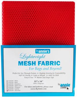 Lightweight Mesh Fabric Atomic Red 