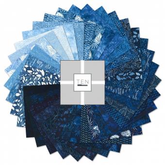 Artisan Batiks Kasuri Ten Squares 
