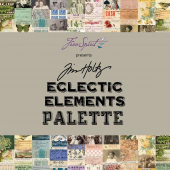 2025 Stash Club Tim Holtz Eclectic Elements Palette 