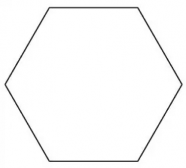 Hexagon 1-1/4'' | 100 Papers