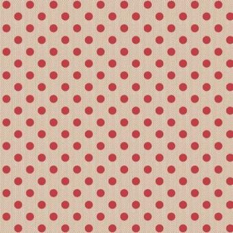 Creating Memories Woven - Polkadot Red Meterware