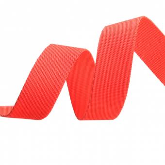 Tula Pink Lunar Orange EverGlow Webbing 