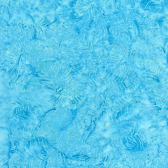 Tonga Royalty Tropical Leaves Aqua 