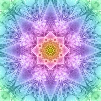 Opal Dream Big Kaleidoscope Panel