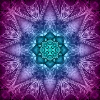 Aurora Dream Big Kaleidoscope Panel