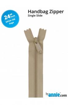 24'' Handbag Zipper Sage 