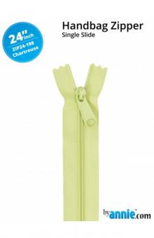 24'' Handbag Zipper Chartreuse 