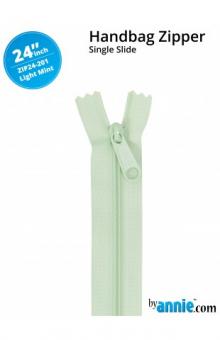 24'' Handbag Zipper Light Mint 