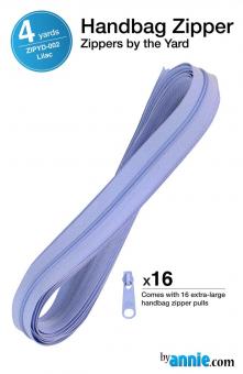 4YD - Zippers by the Yard Lilac 