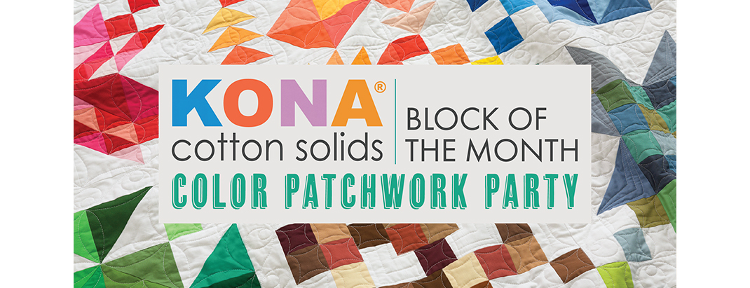 Kona® Cotton BoM Color Patchwork Party